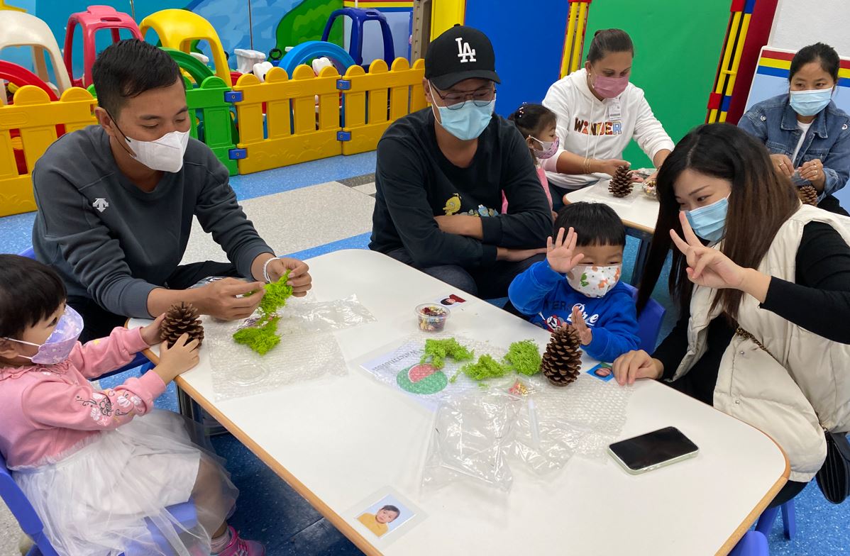 23-24年度「同慶聖誕」親子手工工作坊